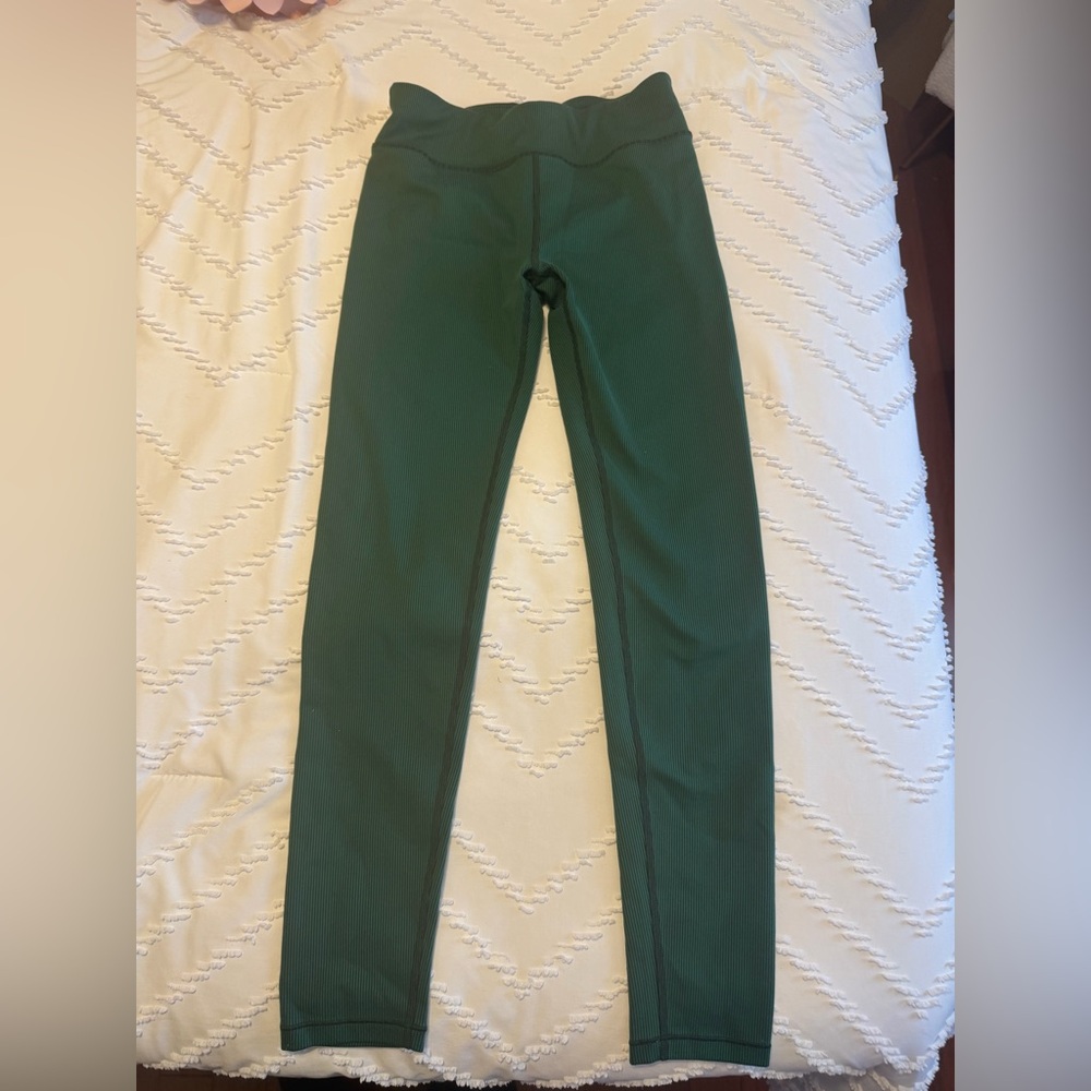 Athleta Forest Green Kids Leggings